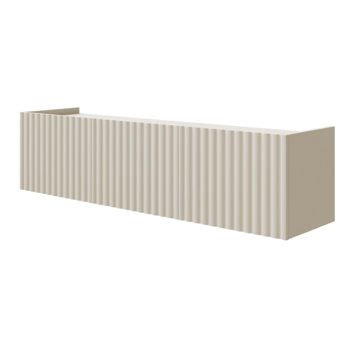 TV-HÄNGEBOARD Fiorra Greige 144 cm - Kaschmir, Holzwerkstoff (144/49/38.3cm) - Selsey