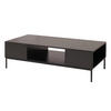 COUCHTISCH rechteck Schwarz - Schwarz, Holz (60/120/39cm) - MCW