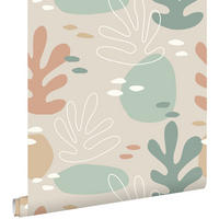 TAPETE Koralle 50 x 900 cm - Beige, Papier (50/0.1cm) - ESTAhome
