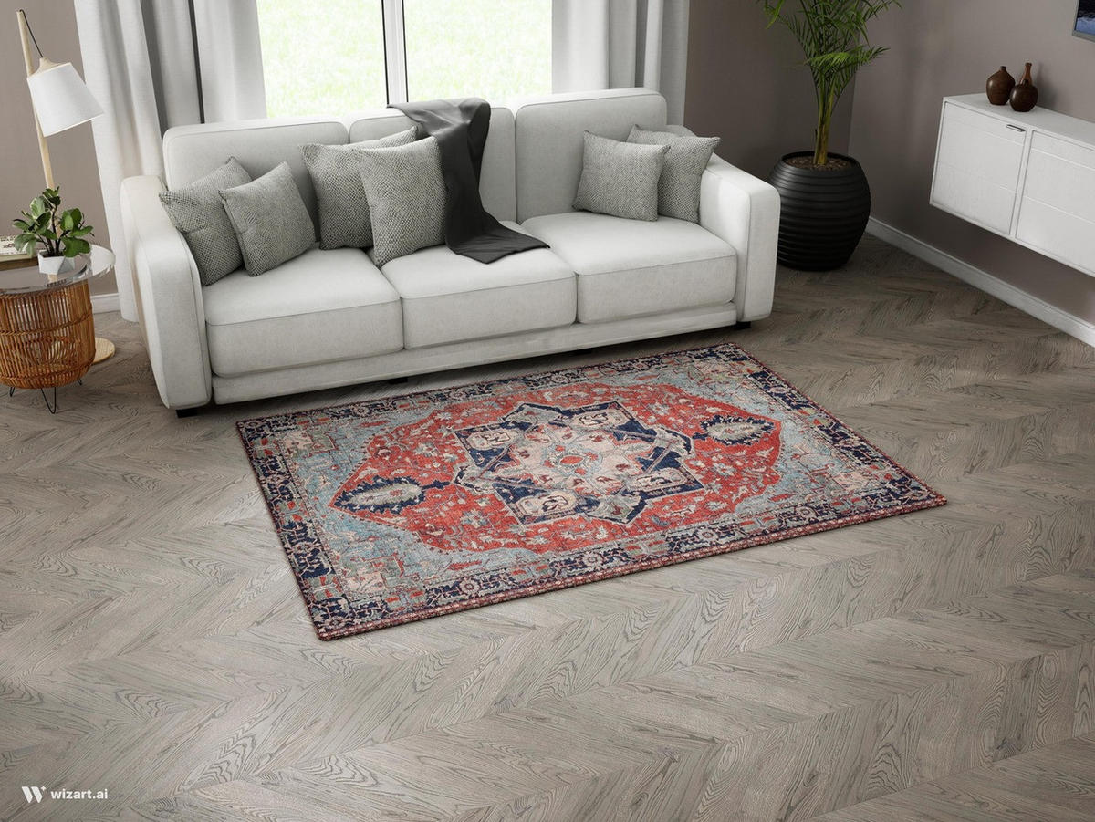 VINTAGE-TEPPICH Fenix 200x290 cm - Multicolor, Textil (200/290cm) - Vercai Rugs