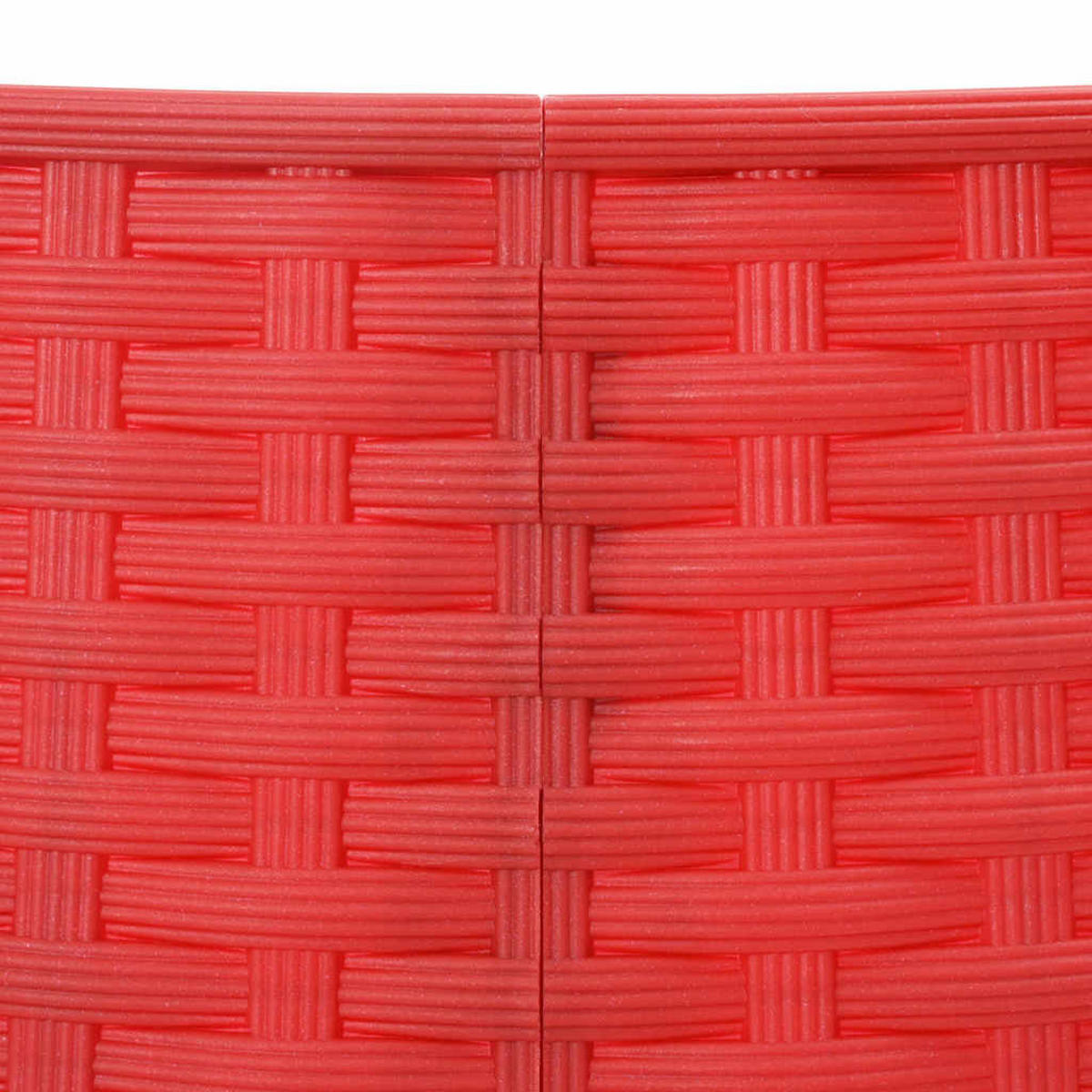 WEIHNACHTSBAUMROCK Haltbar 65/65/24 cm Rot Kunststoff - Rot, Kunststoff (65/24/65cm) - vidaXL