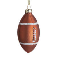 BAUMANHÄNGER Hang On Football - Braun, Glas (9/0.5/4cm) - Butlers
