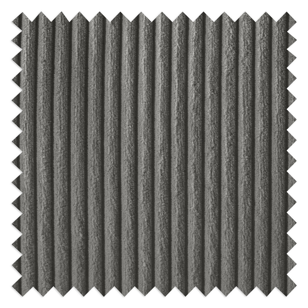 WECHSELBEZUG für Polsterbett - Graphitfarben, Textil (160/200cm) - home24