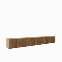 TV-SCHRANK Noe 300 cm, sechstürig, artisan, catania - Eiche Artisan/Braun, Kunststoff (300/41/40cm) - Margaret Hadas24