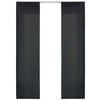 VORHANG 2ER SET HxB 245x60 cm Schwarz - Schwarz, Textil (60/245cm) - Gardinenbox