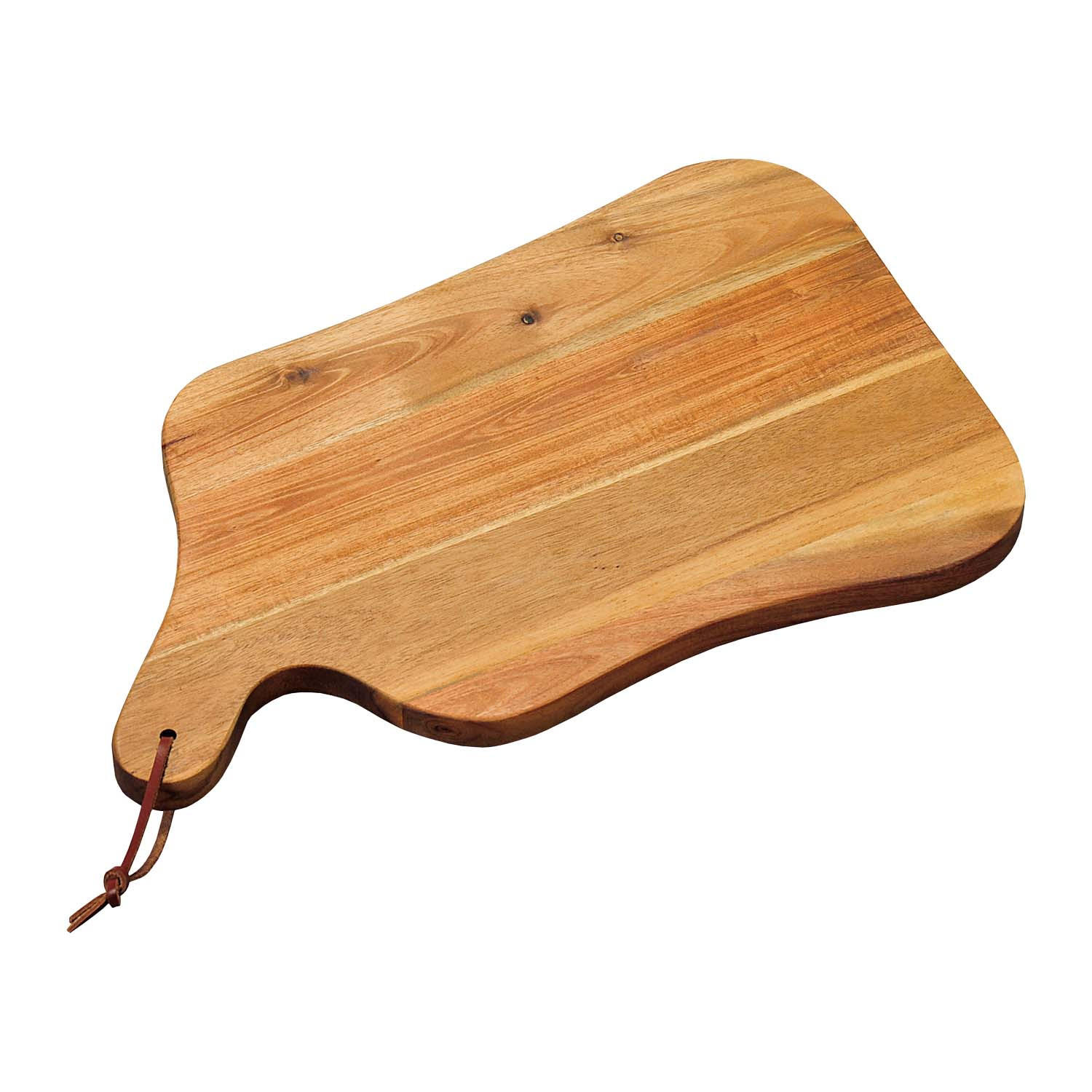 SERVIERBRETTER mit Tragegriff, 5 STÜCK - Akazienholz - 37,5 x 23cm - Naturfarben, Holz (23/37.5cm) - Kesper