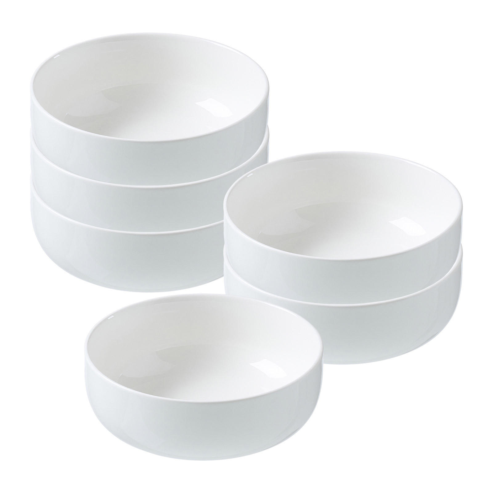 PASTASCHALEN Skagen weiß ø 17,5 cm 6er Set - Weiß, Keramik (17.5cm) - Ritzenhoff Breker