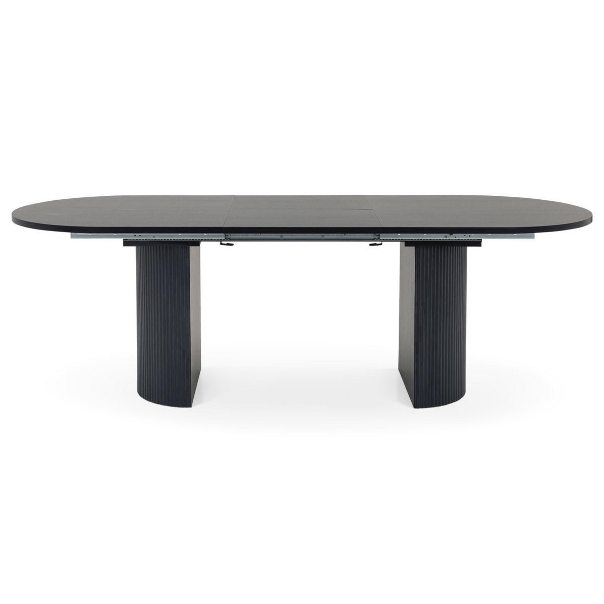 ESSTISCH EMEZA schwarz - Schwarz, Holzwerkstoff (90/180/76cm) - IDIMEX