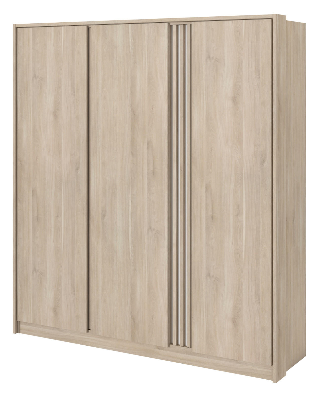 Parisot Meuble Kleiderschrank Eiche 185x203x52.5 cm