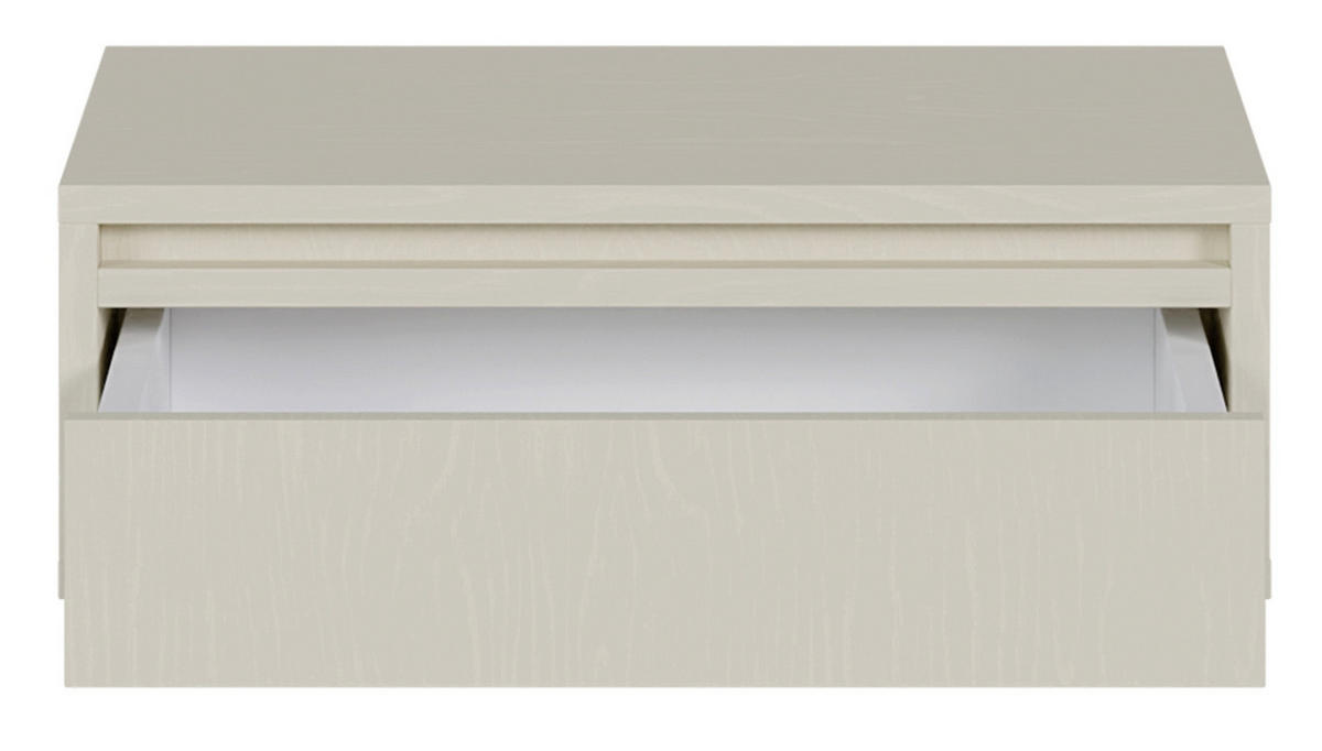 NACHTSCHRANK Evo Hellbeige 50 cm - Beige, Holzwerkstoff (50/17/34cm) - Selsey