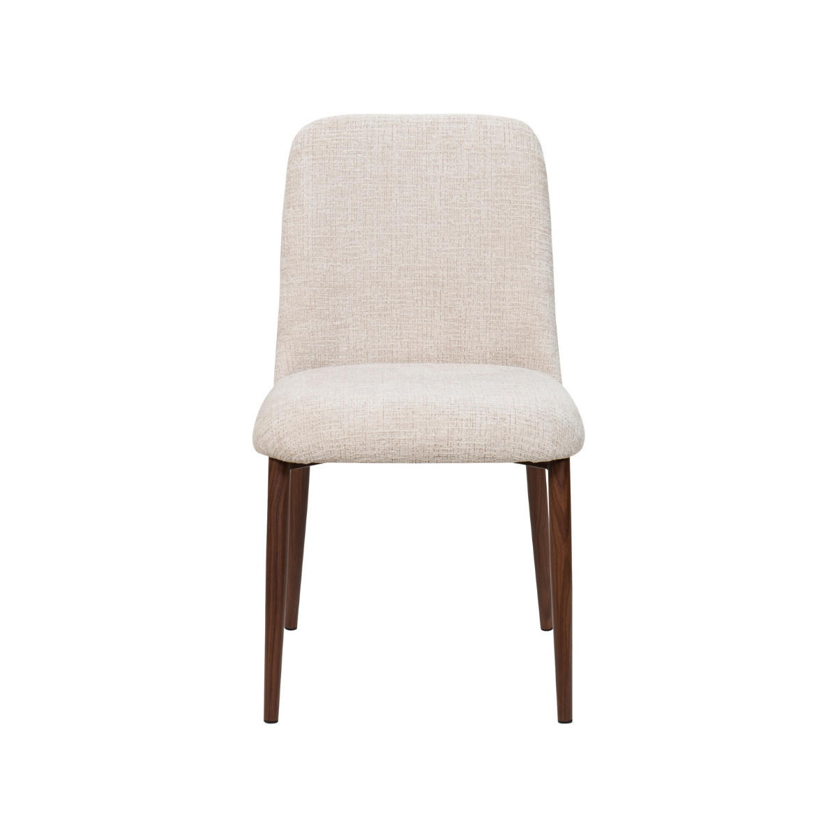 ESSZIMMERSTUHL 2er Set aus Stoff, beige - Beige, Textil (49/86/61cm) - Giga Meubel