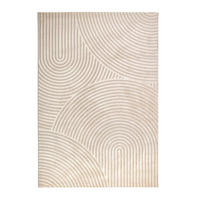 KURZFLORTEPPICH JULES - Creme, Textil (160/230cm) - Astra