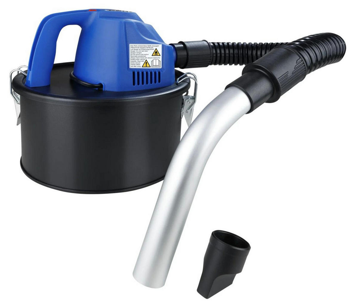 ASCHESAUGER Kompakt, 4 Liter, 600 Watt - Blau, Metall (2.6/2.6/2.6cm) - Westfalia