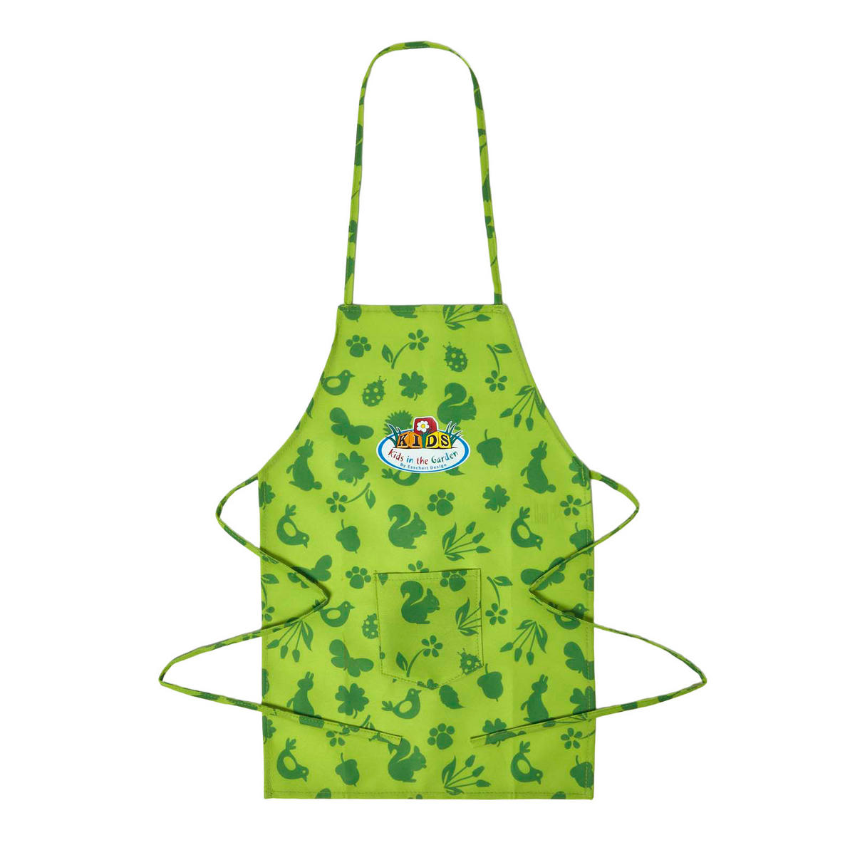 GARTENSCHÜRZE für Kinder - Grün, Textil (34.5/83/83cm) - Homescapes