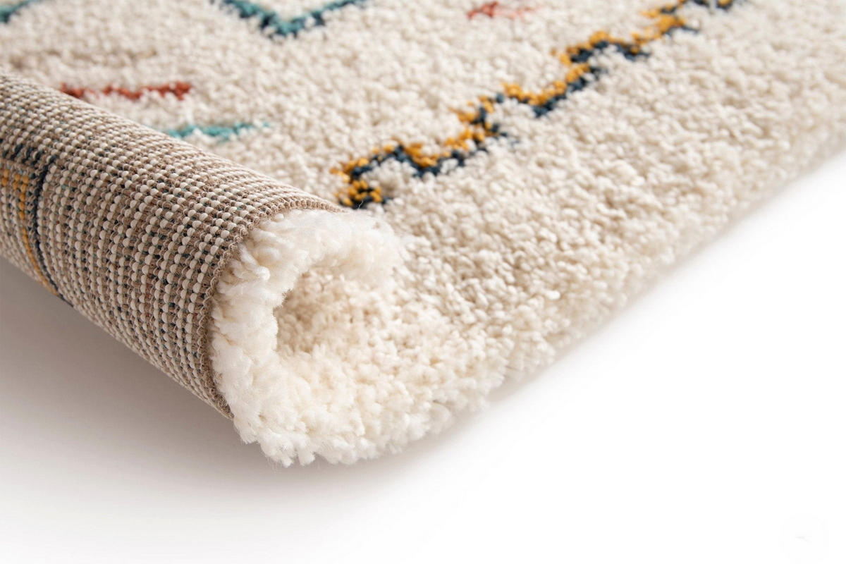 TEPPICH Shaggy weich voluminös mehrfarbig - Multicolor, Textil (160/230cm) - AFK Living