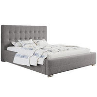 BETT Grau BEN 2 Mit Bettkasten 180x200 cm - Grau, Textil (180/200cm) - Sepro Meble