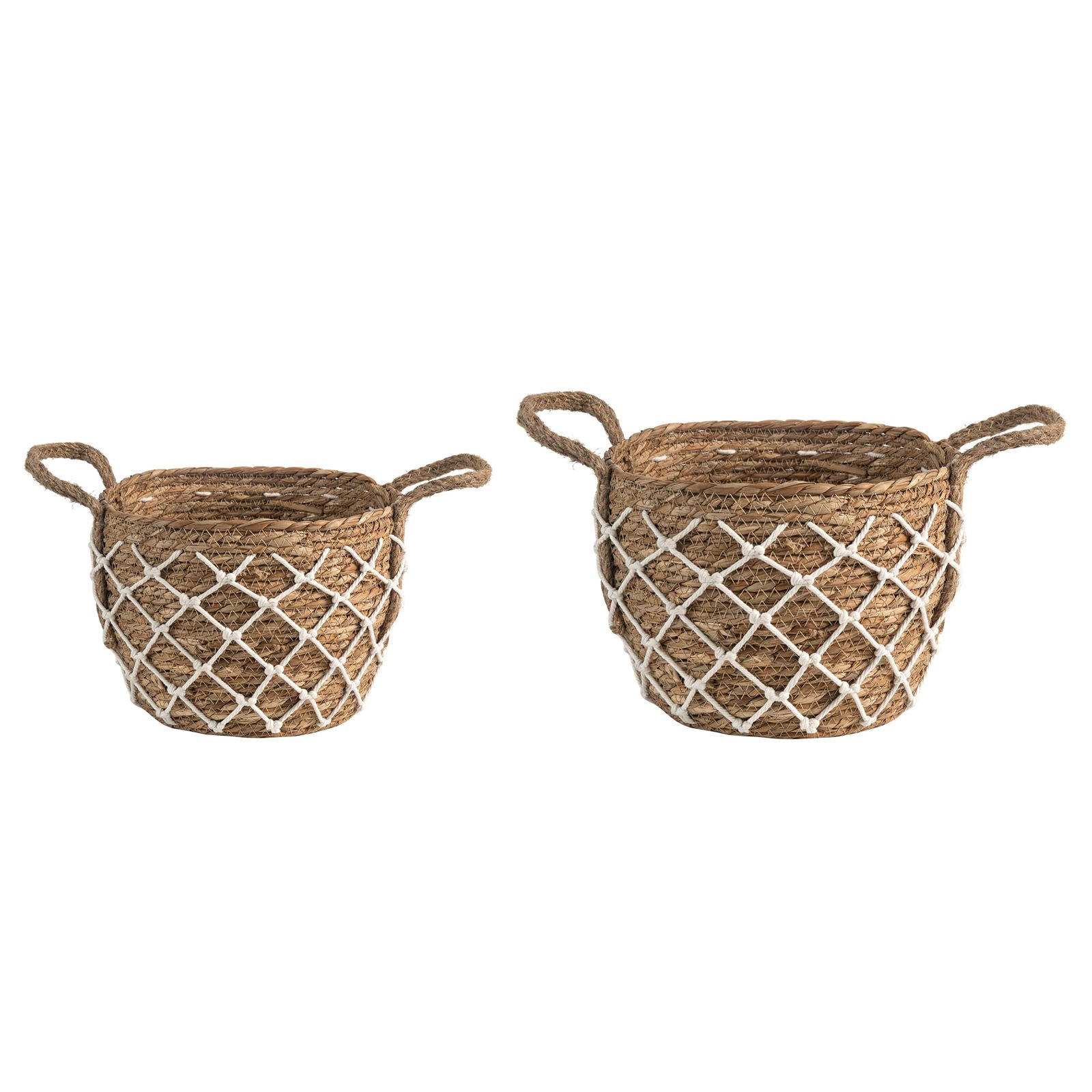 KÖRBE TAO - Naturfarben, Naturmaterialen (24/19/24cm) - IDIMEX