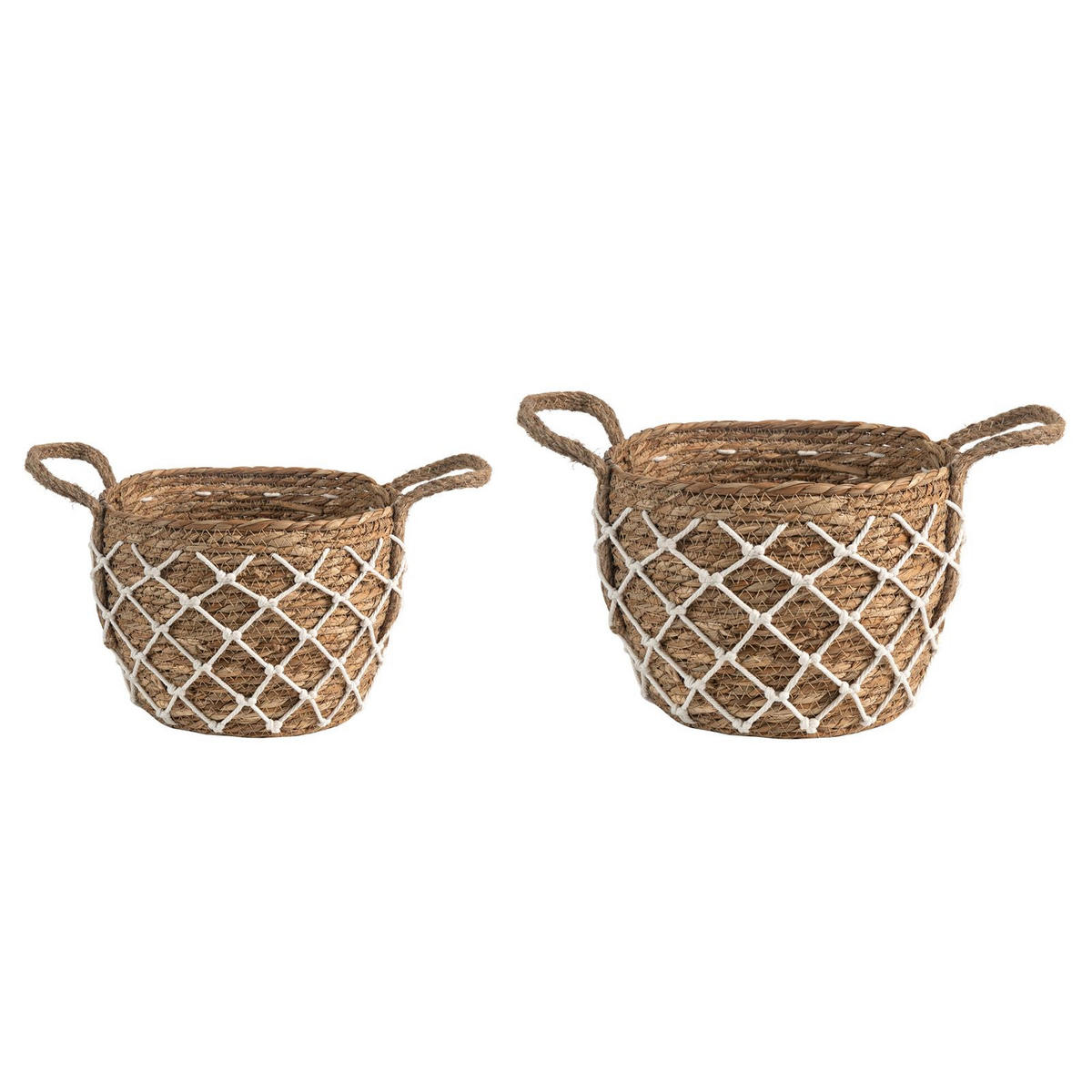 KÖRBE TAO - Naturfarben, Naturmaterialen (24/19/24cm) - IDIMEX