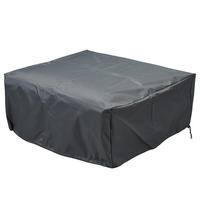 SCHUTZHÜLLE FÜR OUTDOOR-HOCKER - Schwarz - Kunstfaser - 87 x 36 x 67 cm - Schwarz, Textil (87/36/67cm) - home24