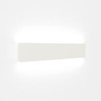 LED-WANDLEUCHTE Band L - Weiß Hochglanz, Metall (50.4/11/3.6cm) - Lumicom