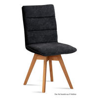 ESSZIMMERSTUHL drehbar (8er-Set) Dorle 47x92x60 Eiche geölt/Anthrazit - Eichefarben/Anthrazit, Kunststoff (60/92/47cm) - 58aufmkessel