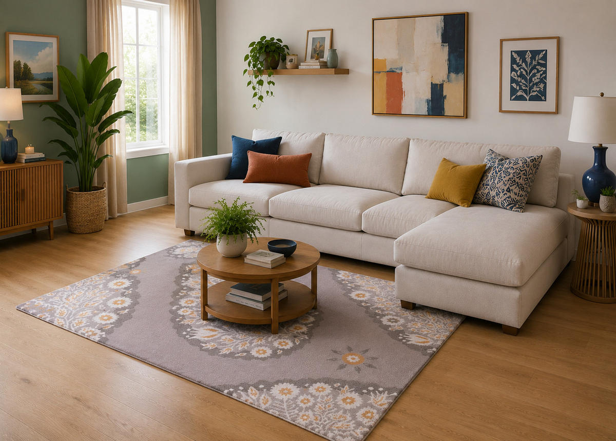 TEPPICH Sarah 160/230 cm, beige - Beige, Textil (16/230cm) - A2A Home