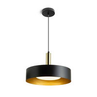 PENDELLEUCHTE GIULIA 40 Schwarz 30 W - Schwarz, Metall (30/30/120cm) - Rendl