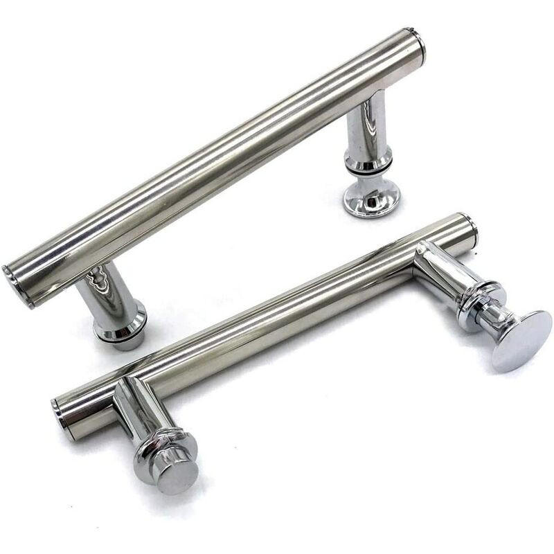 MÖBELGRIFF 1er-Set 145 mm Chrom - Multicolor, Metall (9.6/2.5/9.6cm)