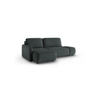 ECKSOFA Luka Mit Schlaffunktion - Anthrazit, Holzwerkstoff/Textil (229/148cm) - Fun Möbel