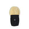 LAMMFELL-BABYSCHALENFUSSSACK Emmy, black - Schwarz, Fell (37/10/80cm) - Kaiserbaby
