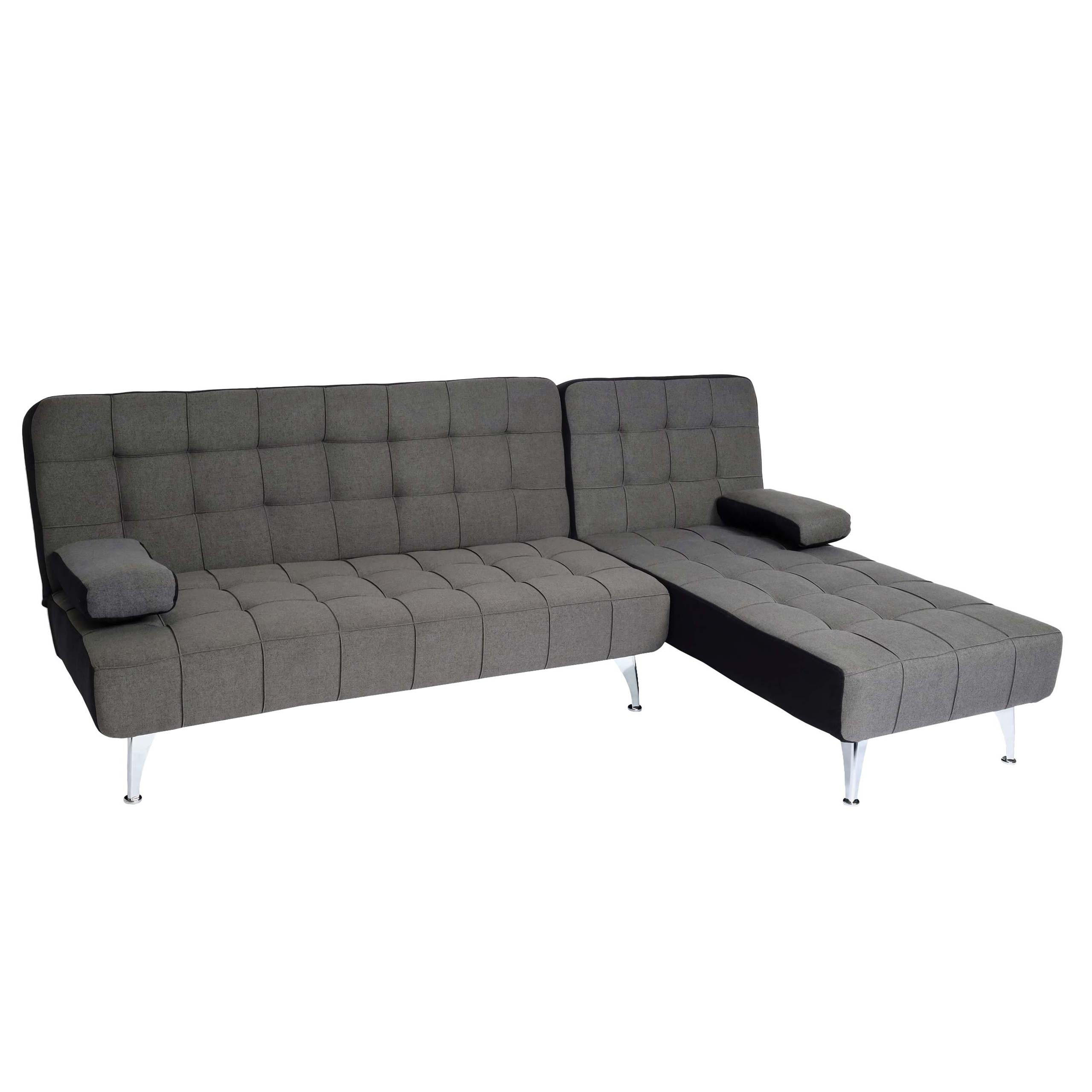 SCHLAFSOFA Anthrazit - Anthrazit, Textil (236/95cm) - MCW