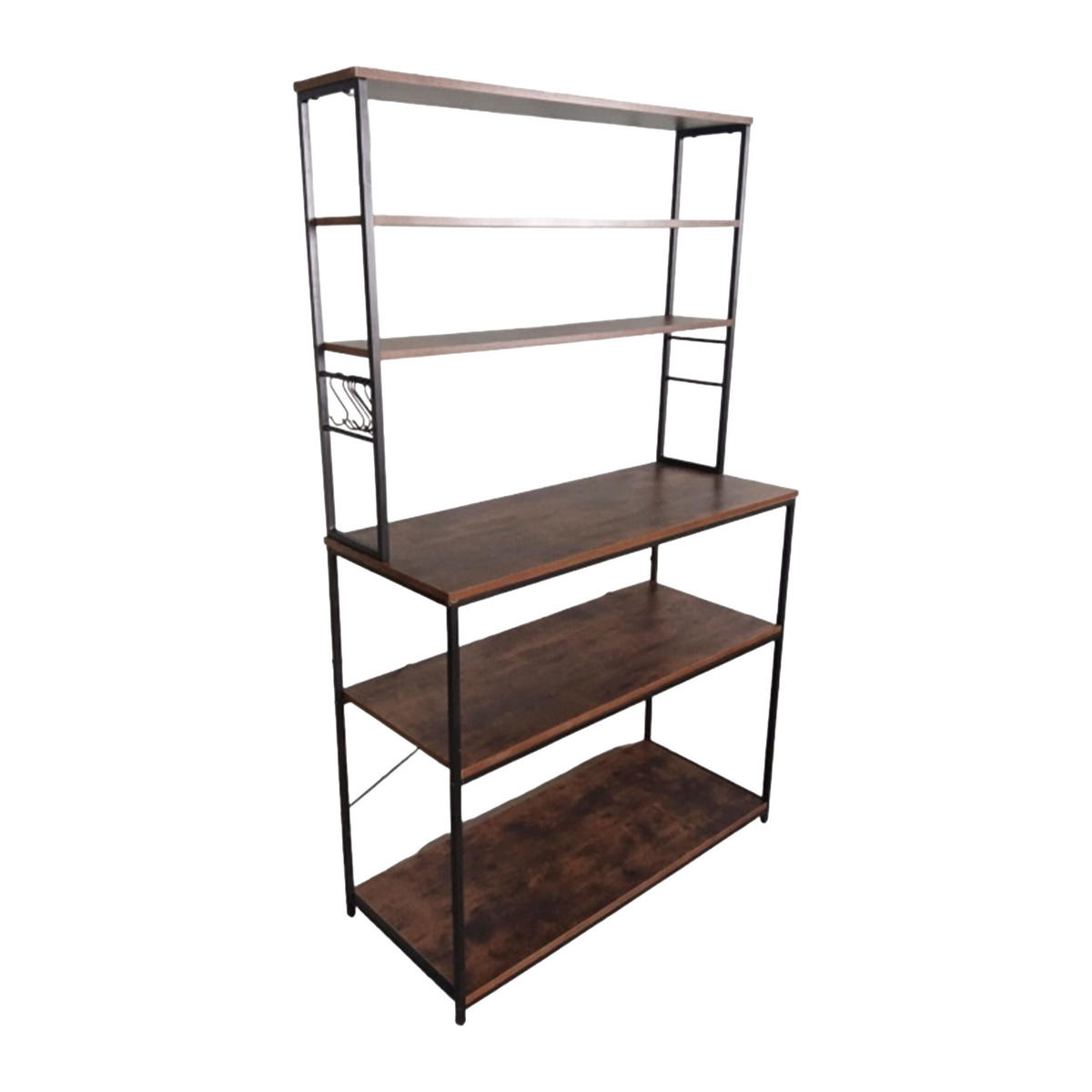 KÜCHENREGAL - Multicolor, Holzwerkstoff/Metall (100/167/40cm) - Relaxdays