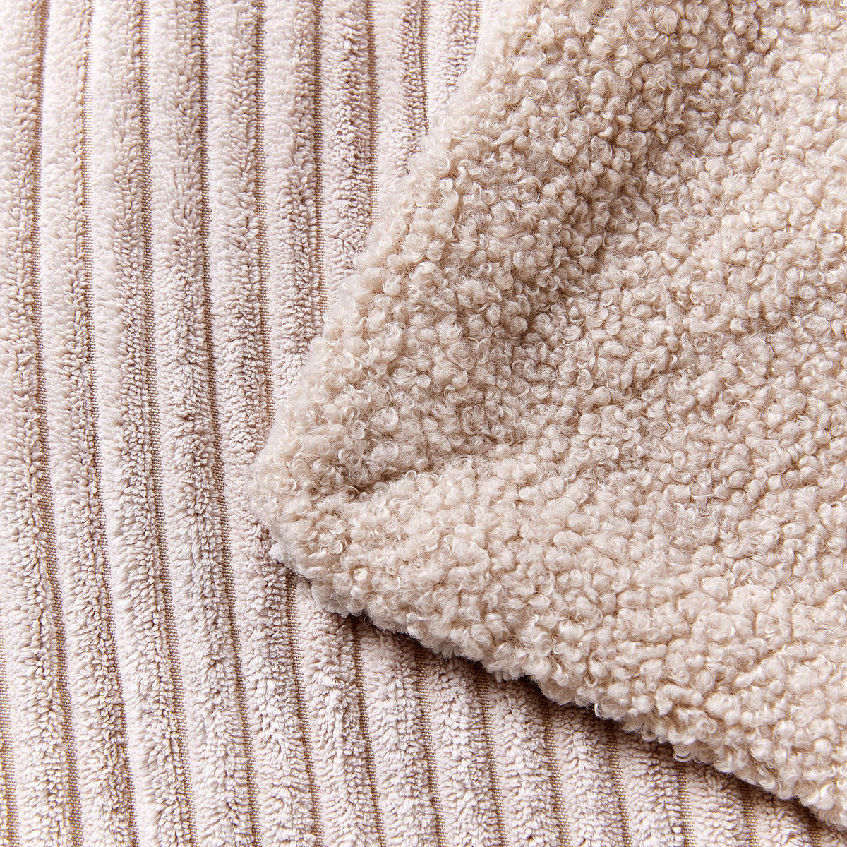DECKE Lord Of The Cord - Beige, Kunststoff (150/200cm) - Butlers