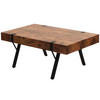 COUCHTISCH eckig Wildeiche Dekor - Wildeiche, Holz (60/110/43cm) - MCW