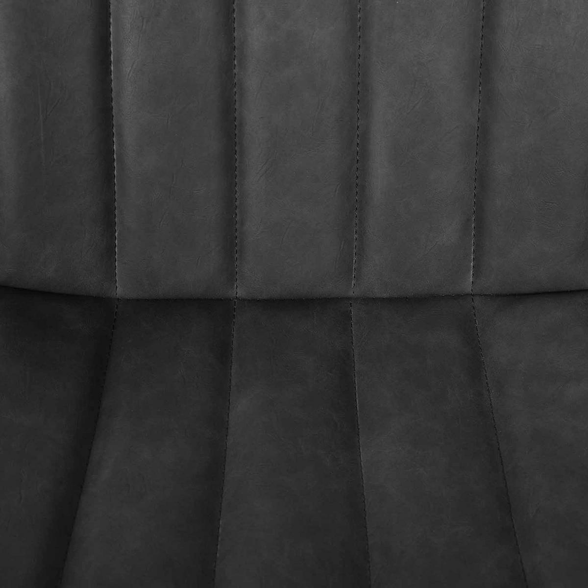 POLSTERSTUHL - Dunkelgrau, Kunststoff (53/81/60cm) - home24