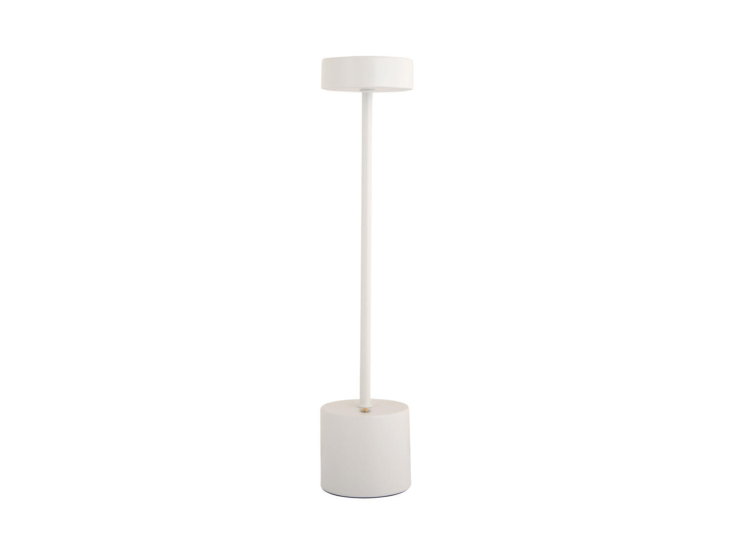 Leitmotiv Tischlampe Weiß 8x37.5x8 cm