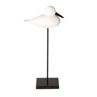 FIGURINE Foglesi - Weiß, Holzwerkstoff (9/31/15cm) - home&you