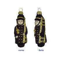 CHRISTBAUMSCHMUCK Schornsteinfeger 8 cm - Multicolor, Metall (0.1/8/0.1cm)