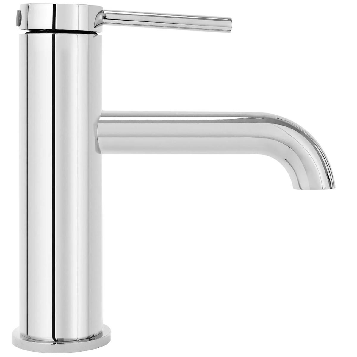 WASCHBECKENARMATUR Rea Spot Chrom Low - Chromfarben, Metall (5/18/16.5cm) - REA