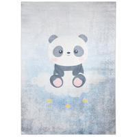 TEPPICH EMMA Grau 80/150 cm - Grau, Kunststoff (80/150cm) - Tapiso