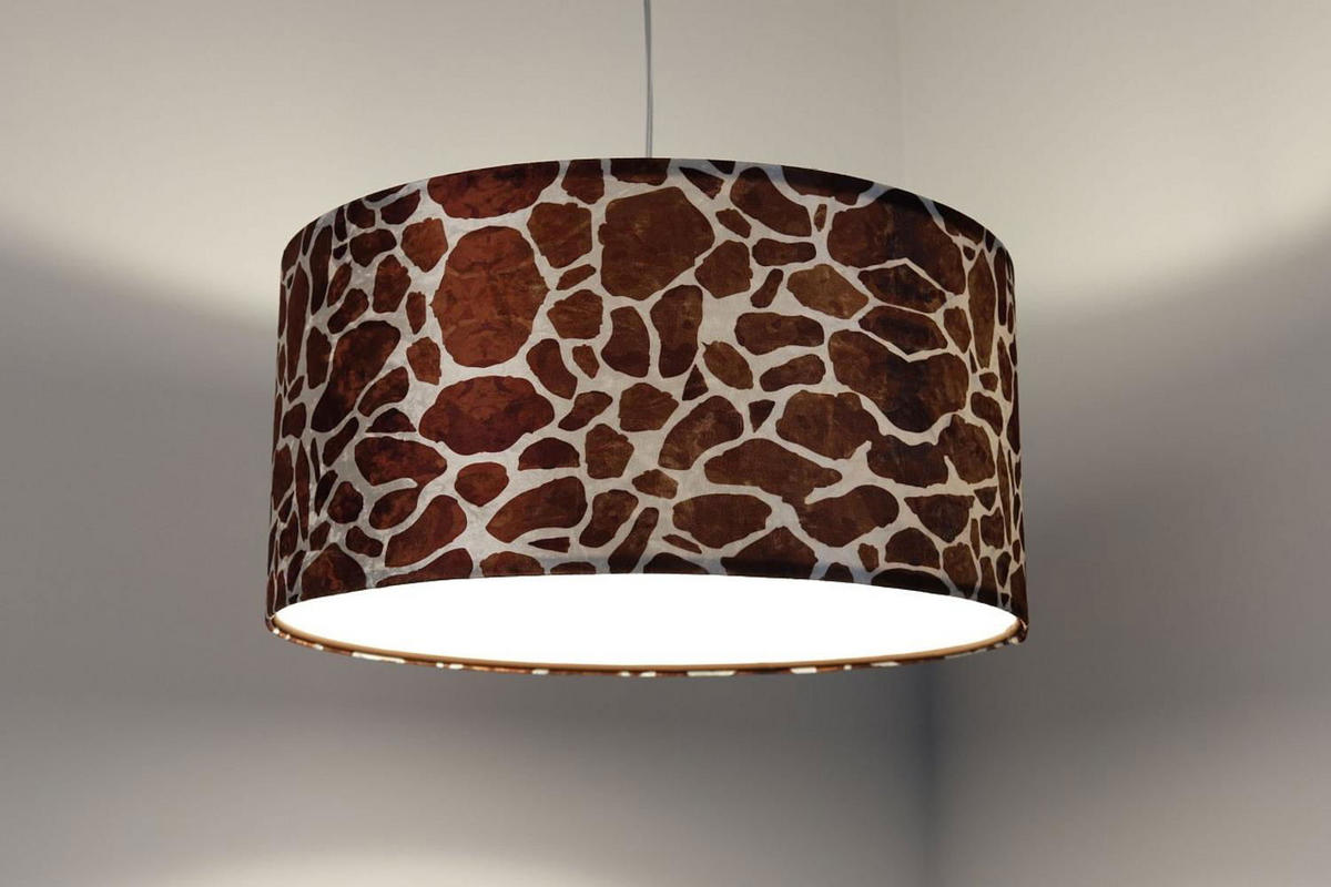 HÄNGELEUCHTE Weiß 60/30 cm - Weiß/Braun, Kunststoff (60/0.8/30cm) - ONZENO
