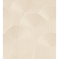 FOTOTAPETE 3D Muster 250 x 279 cm - Beige, Papier (250/279cm) - ESTAhome