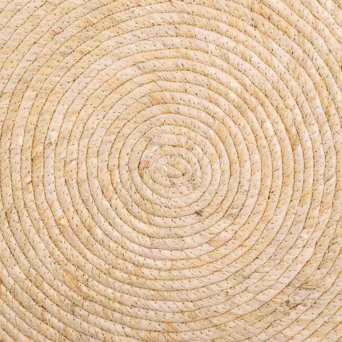 NATURFASERTEPPICH braun handgewebt D120x1 cm - Beige, Naturmaterialien (120/120cm) - Wanderlust