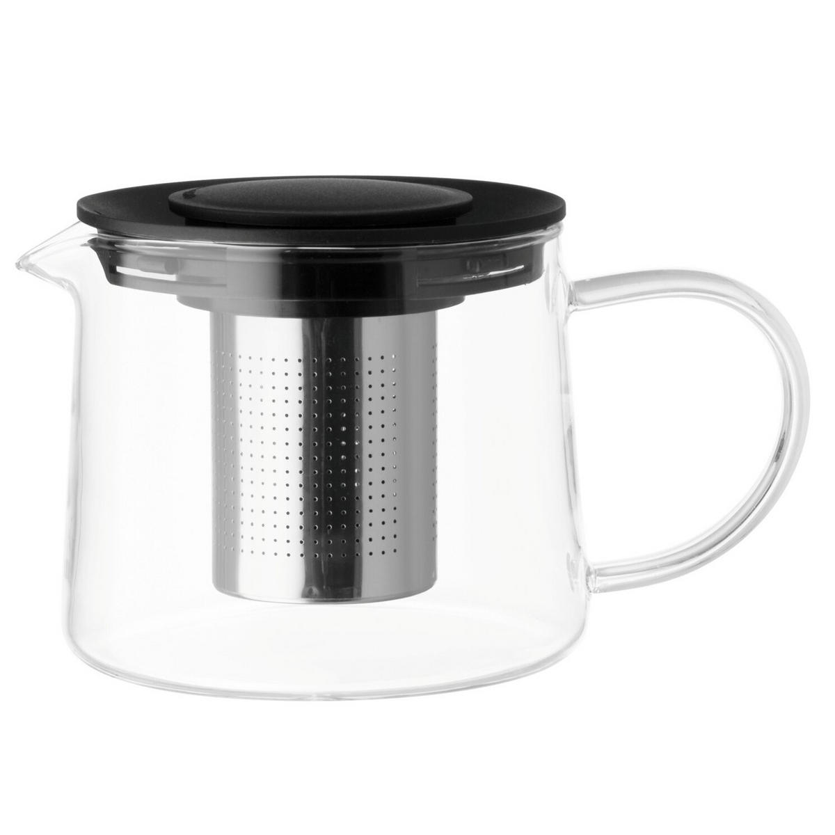TEEKANNE mit Teesieb 600 ml - Transparent, Glas (0.6L)