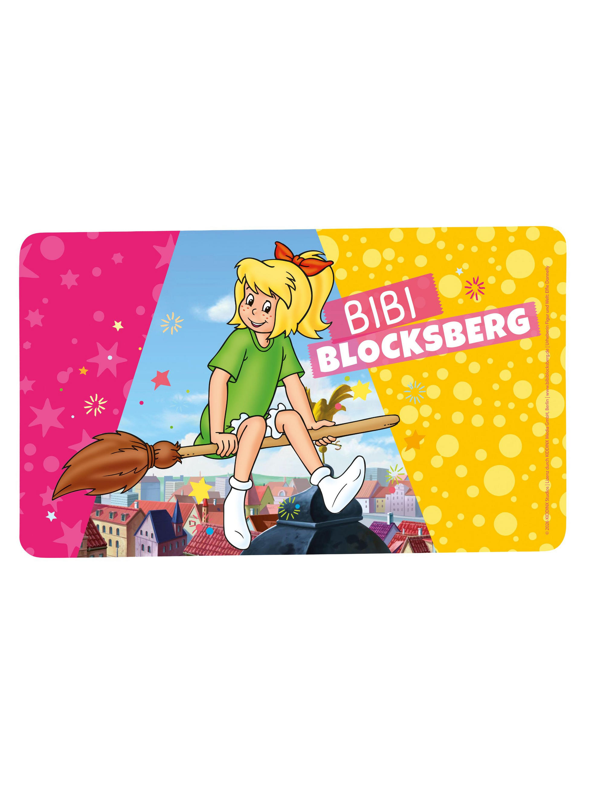 BRETTCHEN Bibi Blocksberg Bibi fliegt Mehrfarbig 14,5 x 23,5 cm - Multicolor, Kunststoff (14.5/23.5cm) - United Labels