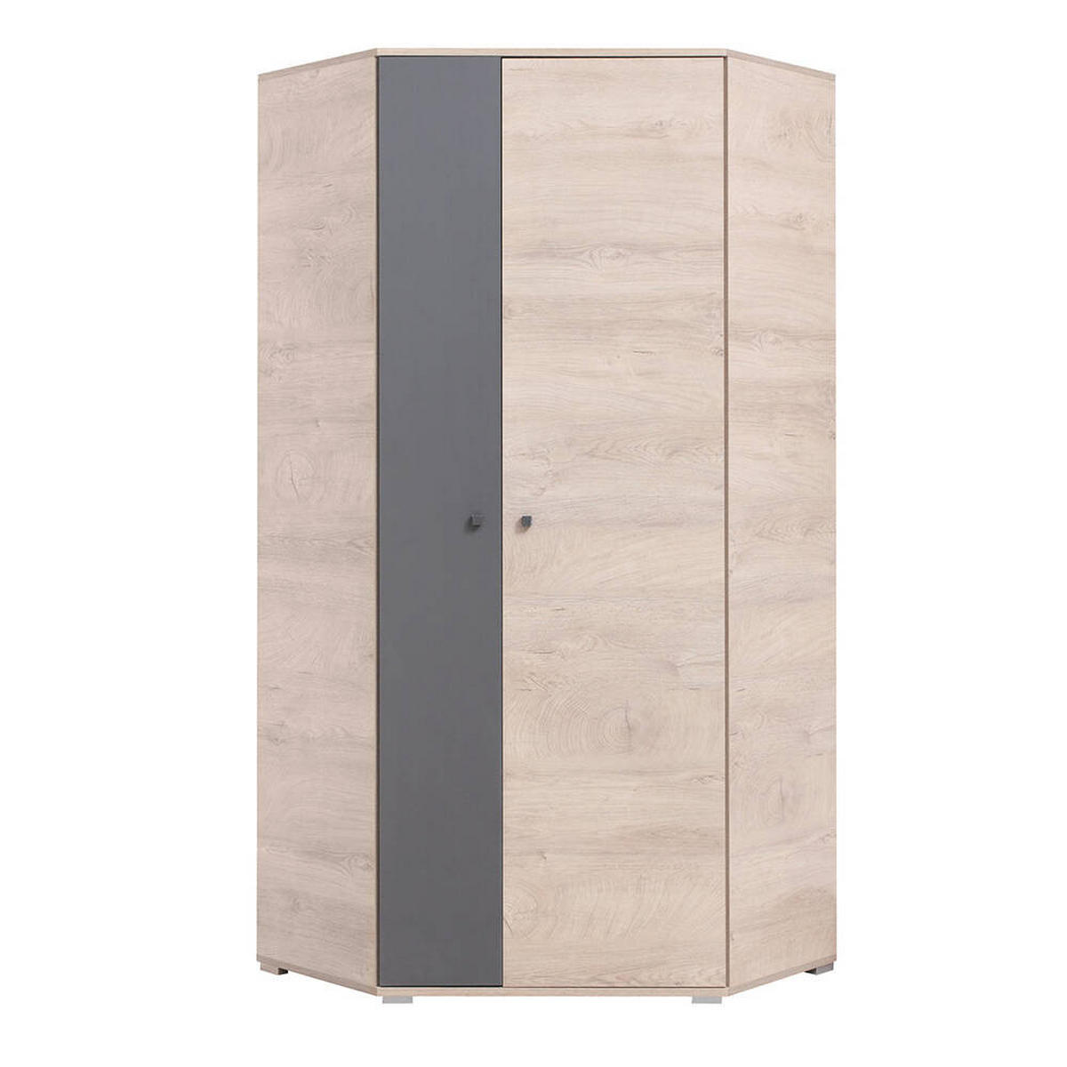 SCHLAFZIMMER Set 7-tlg. – DELTA System – Artisan Eiche / Anthrazit - Eichefarben, Holzwerkstoff (90/190/90cm) - hi-markt