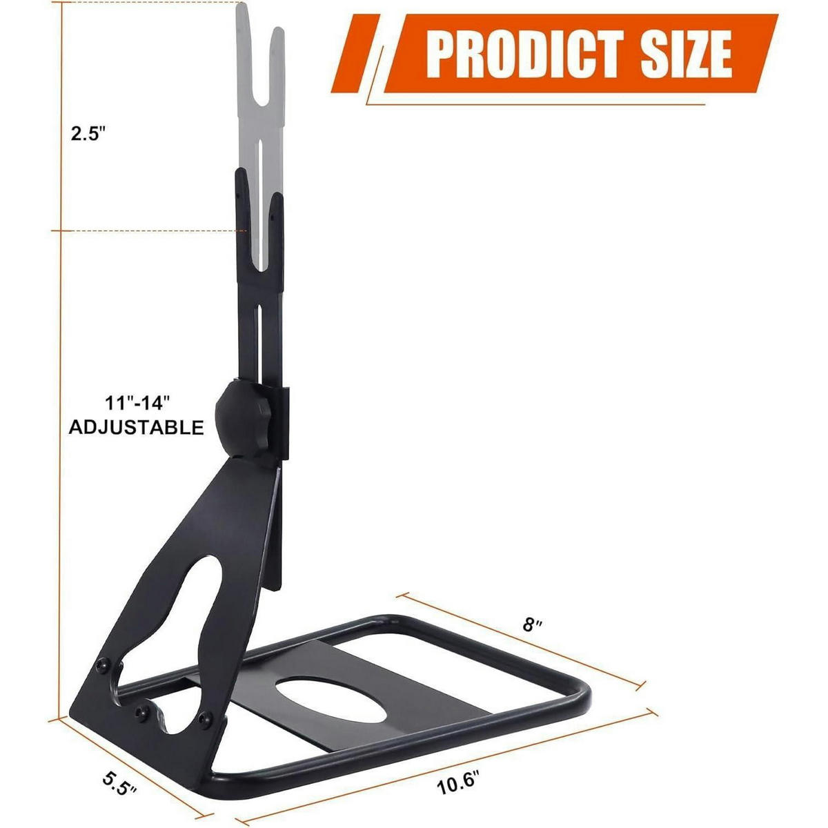 FAHRRADSTÄNDER ALU für 20-29 Zoll Räder Schwarz - Schwarz, Metall (20.3/6.4/27.9cm)