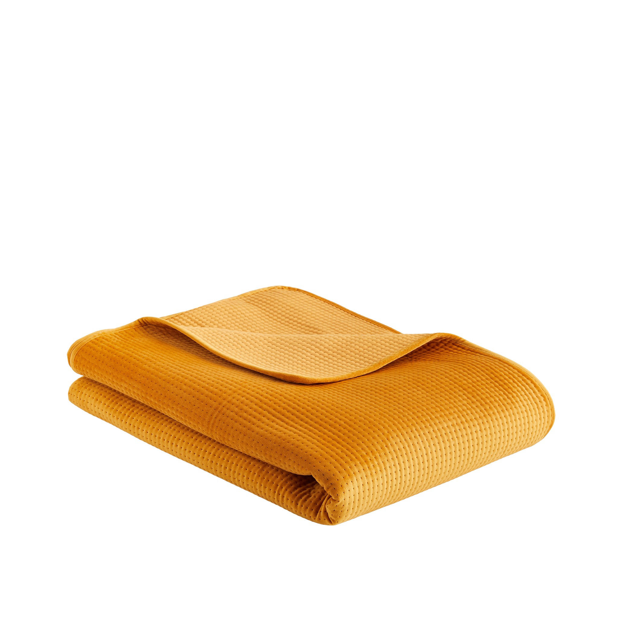 TAGESDECKE Pontoso - Dunkelgelb, Textil (200/220cm) - home&you