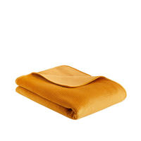 TAGESDECKE Pontoso - Dunkelgelb, Textil (200/220cm) - home&you