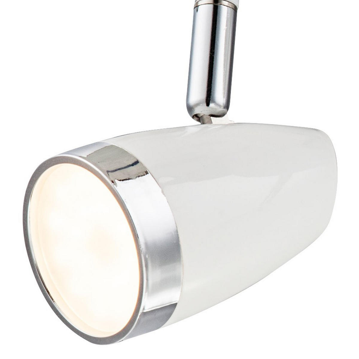 LED DECKENLEUCHTE Metall Weiß MINOU - Weiß, Metall (25/8/15.5cm) - Globo Lighting